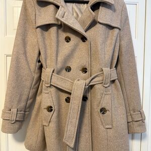 Kenneth Cole Reaction Beige Trench Coat